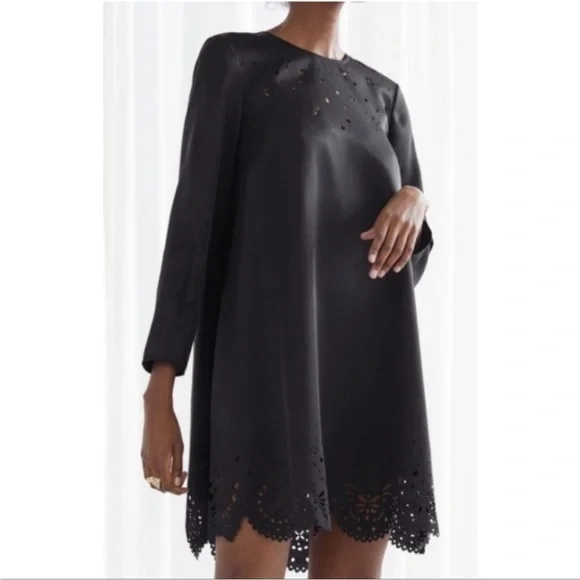& Other Stories | Dresses | Other Stories Black Laser Cut Dress Size | Poshmark & Other Stories | Dresses | Other Stories Black Laser Cut Dress Size | Poshmark